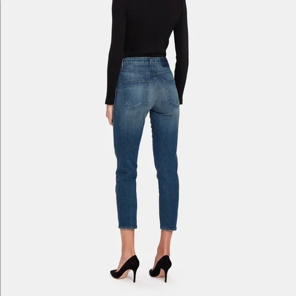 AMO High Rise Stix Crop Skinny Jeans